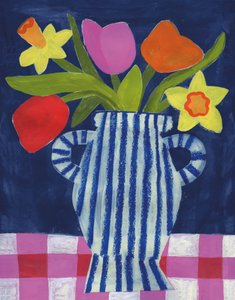 Lebendige Frühlingsblumen von Susan Black
