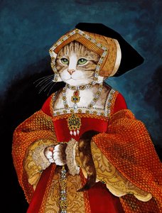 Illustration aus Cats Galore! A Compendium of Cultured Cats (veröff. 2015)