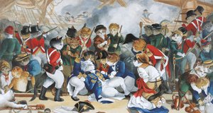 Illustration aus Cats Galore! A Compendium of Cultured Cats (veröff. 2015) von Susan Herbert