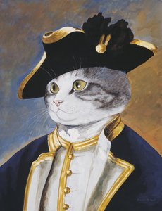 Illustration aus Cats Galore! A Compendium of Cultured Cats (veröff. 2015)