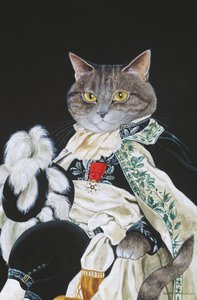 Illustration aus Cats Galore! A Compendium of Cultured Cats (veröff. 2015)