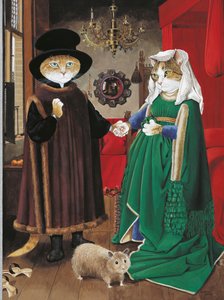Illustration aus Cats Galore! A Compendium of Cultured Cats (veröff. 2015)