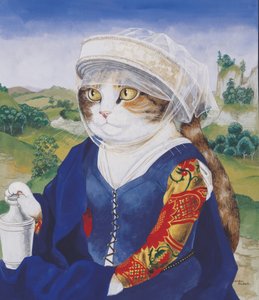 Illustration aus Cats Galore! A Compendium of Cultured Cats (veröff. 2015)