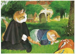Illustration aus Pre-Raphaelite Cats