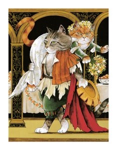 Illustration aus Shakespeare Cats: Poster Book (veröff. 2016)
