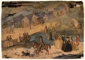 Eine ländliche Szene, ca. 1750, 1934