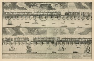 Die West- und Ostseite der London Bridge von Sutton Nicholls