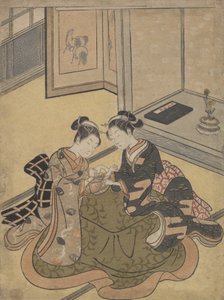 Katzenwiege, ca. 1765 von Suzuki Harunobu