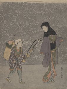 Dämonen-zerstörender Bogen, ca. 1765 von Suzuki Harunobu
