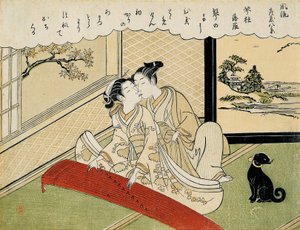 Gänse landen auf den Koto-Brücken (Kotoji rakugan) aus dem Set 