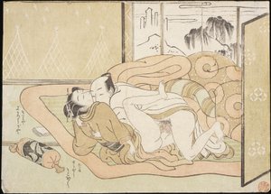 Liebende von Suzuki Harunobu