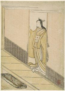 Parodie von Kawachi-goe aus "Tales of Ise", 1765