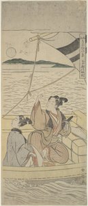 Hafen von Takasago von Suzuki Harunobu