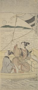 Takasago-Hafen von Suzuki Harunobu
