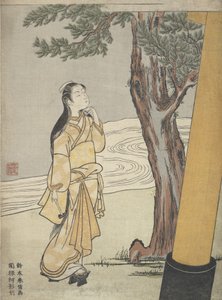 Besuch eines Schreins zur Stunde des Ochsen Ushi no toki mairi, 1765