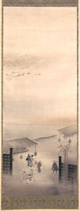 Yoshiwara und Shinagawa, Edo-Periode von Suzuki Kiitsu