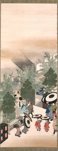 Yoshiwara und Shinagawa, Edo-Zeit von Suzuki Kiitsu