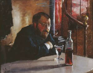 Porträt von Hans Jæger von Sven Jorgensen