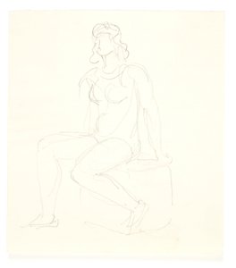 Die Schwimmerin Ragnhild Hveger von Svend Rathsack