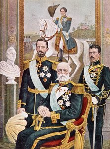 Fünf Generationen schwedischer Monarchen, 1904