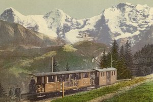 Berner Oberland: Mürrenbahn von Swiss Photographer