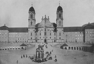 Einsiedeln, Klosterfassade von Swiss Photographer
