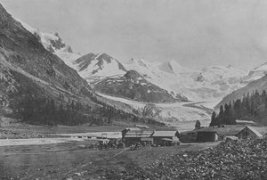 Gletscher von Roseg von Swiss Photographer