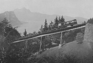 Righi-Linie, Schnurtobel-Brücke von Swiss Photographer