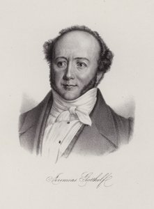 Albert Bitzius, Schweizer Schriftsteller, der unter dem Pseudonym Jeremias Gotthelf schrieb von Swiss School