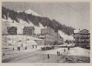 Davos im Schnee von Swiss School