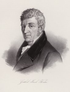 Gottlieb Jakob Kuhn, Schweizer Volkskundler und Dichter von Swiss School