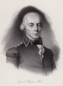 Johann Weber, Schweizer General, der in der Schlacht von Frauenfeld getötet wurde von Swiss School