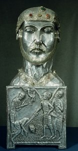Reliquienkopf des hl. Candidus, ca. 1165