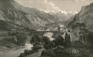 St. Maurice im unteren Rhonetal von Swiss School