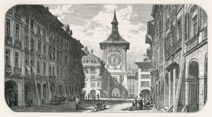 Der Uhrturm, Bern von Swiss School
