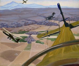 Über die Hügel von Kurdistan: Flug über Kirkuk, 1919