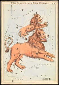 Leo Major und Leo Minor, ca. 1825