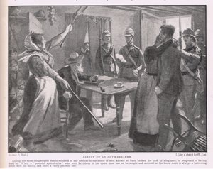 Verhaftung eines Meineidschwörers von Sydney Prior Hall