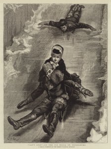 Kann nicht aufhören, auf den Eisbergen, St. Petersburg von Sydney Prior Hall