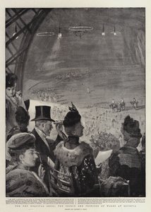 Für die Hospitalschiffe, der Prinz und die Prinzessin von Wales in Olympia von Sydney Prior Hall
