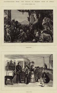 Illustrationen aus der Reise des Prinzen von Wales in Indien, von W. Howard Russell, LLD von Sydney Prior Hall