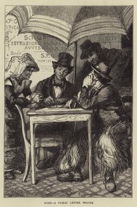 Rom, ein öffentlicher Briefschreiber von Sydney Prior Hall