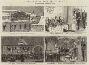 Die Festlichkeiten in Russland von Sydney Prior Hall