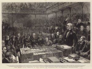 Die Home-Rule-Debatte im Unterhaus, Mr. Gladstones Schlusswort von Sydney Prior Hall
