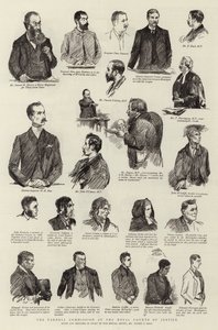 Die Parnell-Kommission am Royal Courts of Justice