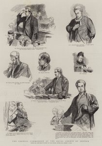 Die Parnell-Kommission am Royal Courts of Justice von Sydney Prior Hall