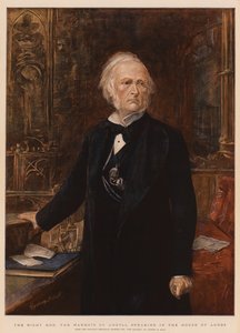 Der hochwürdige Marquis von Argyll spricht im House of Lords