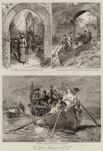 Der königliche Besuch in Irland von Sydney Prior Hall