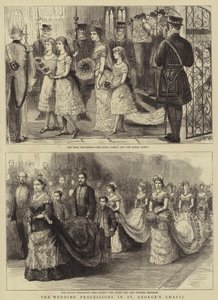 Die Hochzeitsprozessionen in der St. George