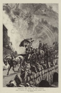 Durch den Sprühnebel des Lotefos von Sydney Prior Hall
